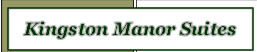 Kingston Manor Accommodations